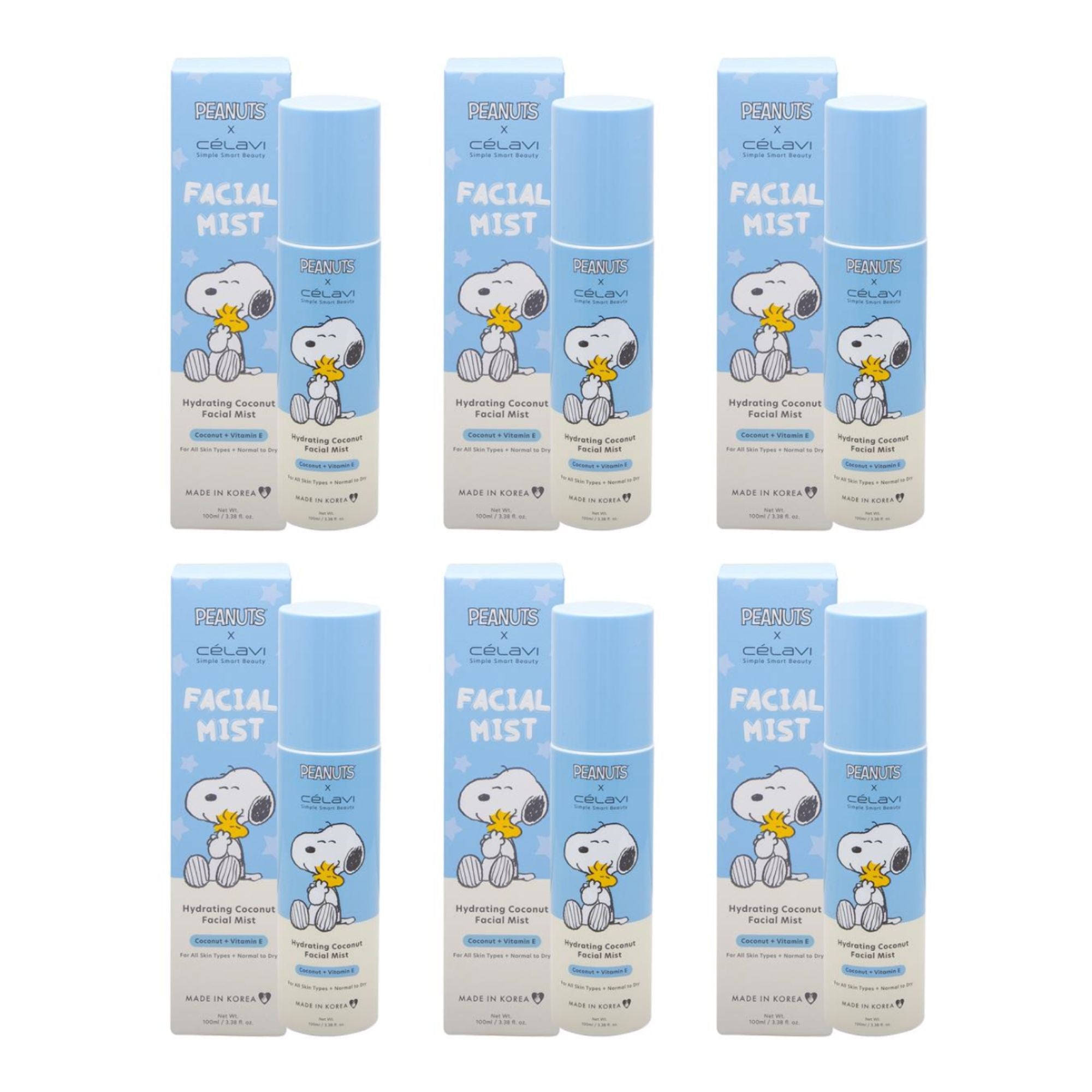 Celavi - Peanuts Facial Mist Spray 100ml - TRUECOLOR WHOLESALE