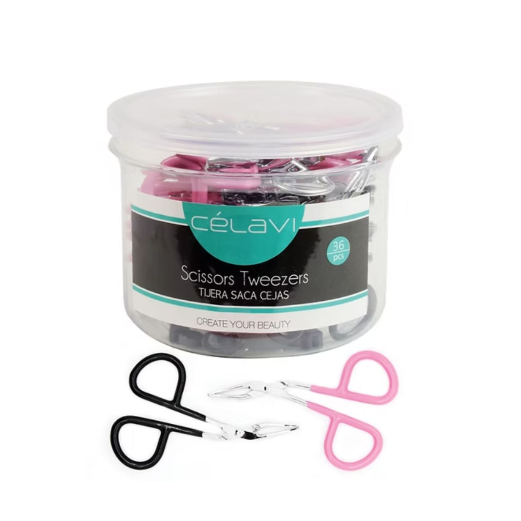 Celavi - Scissor Tweezer 36pcs - TRUECOLOR WHOLESALE
