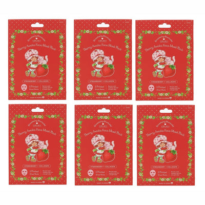 Celavi - Strawberry Shortcake Strawberrry + Collagen Face Mask Pack(W - C - 04) - TRUECOLOR WHOLESALE