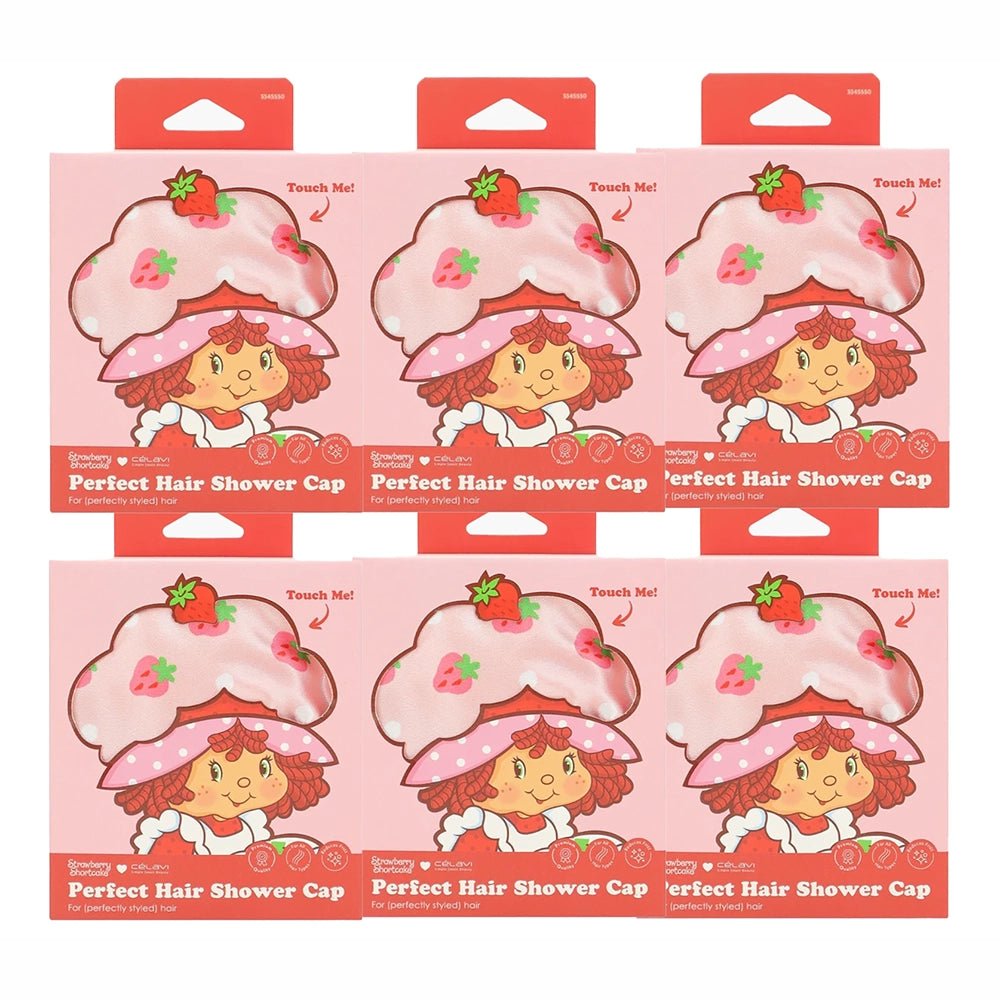 Celavi - Strawberry Perfect Hair Shower Cap