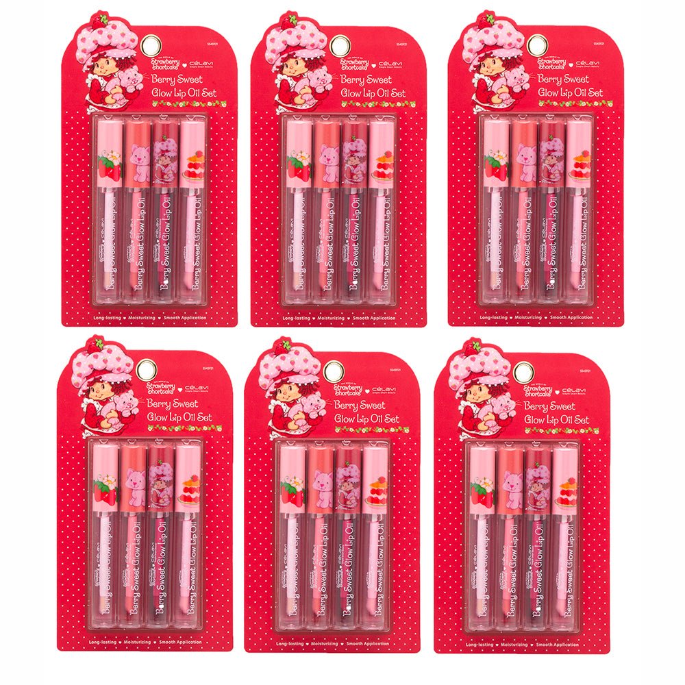 Celavi - Strawberry Shortcake Lip Gloss Set - TRUECOLOR WHOLESALE