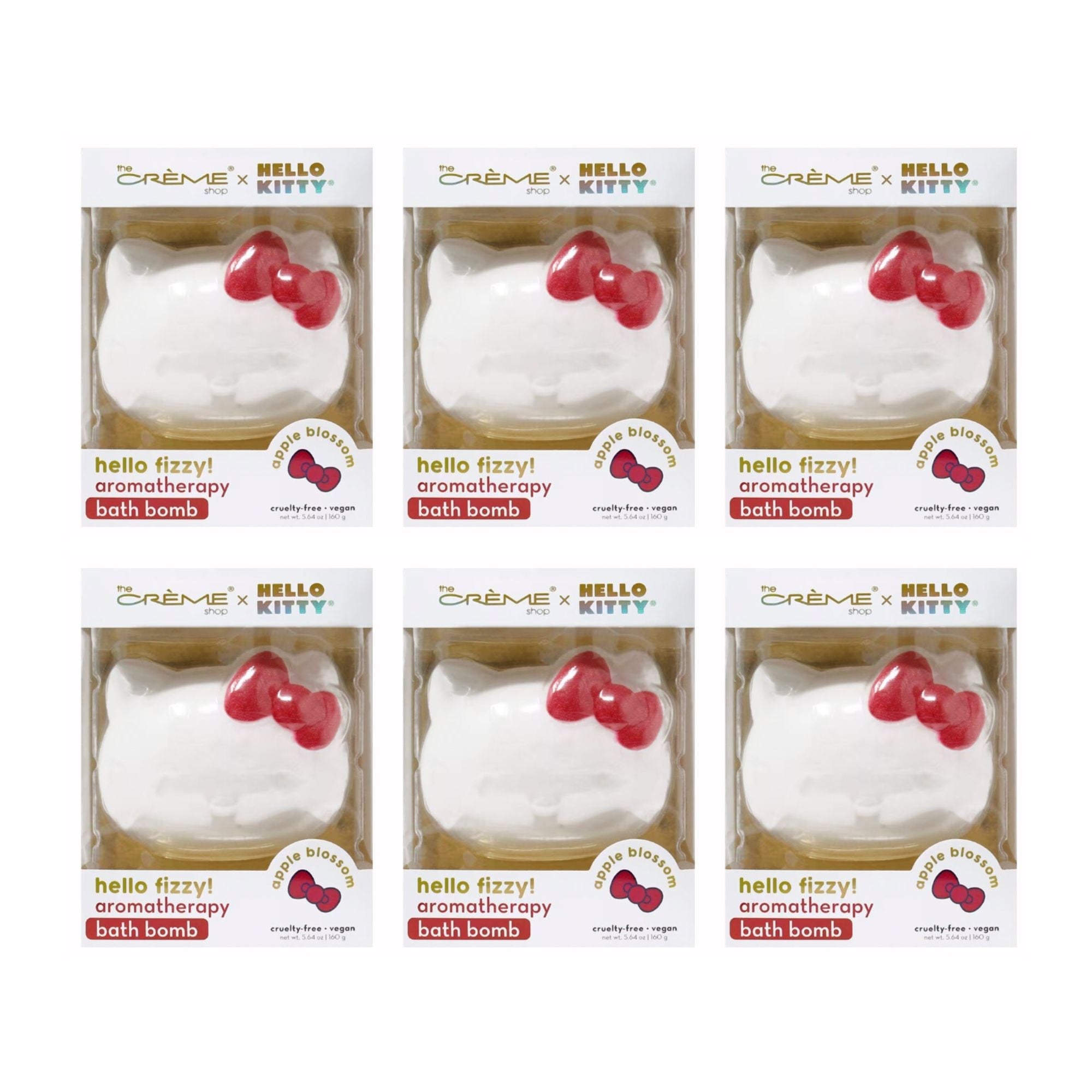 The Creme Shop - Hello Kitty Aromatherapy Bath Bomb Apple Blossom - TRUECOLOR WHOLESALE