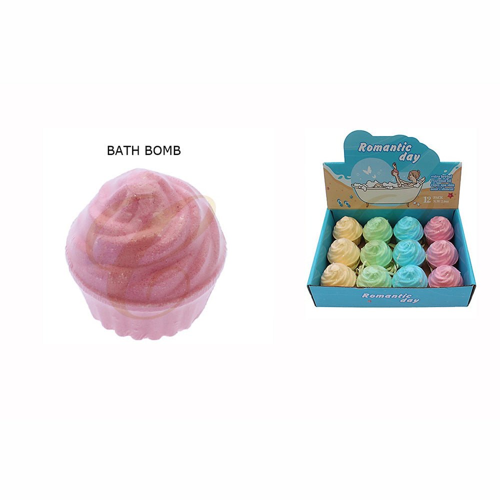 Romantic Day Bath Bombs Cupcake - TRUECOLOR WHOLESALE