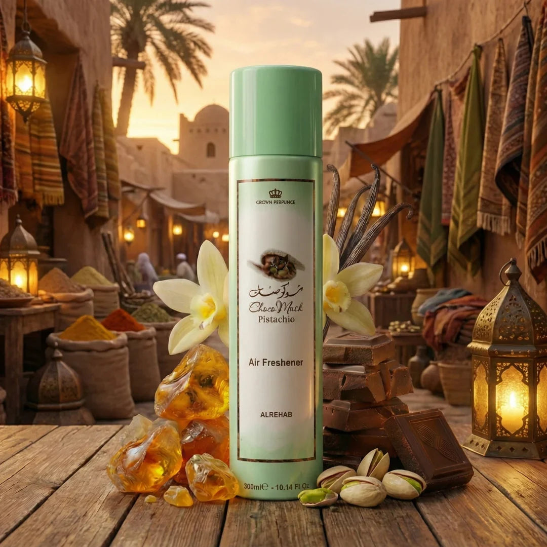 Al-Rehab Choco Musk Pistachio Air Freshener 300ml