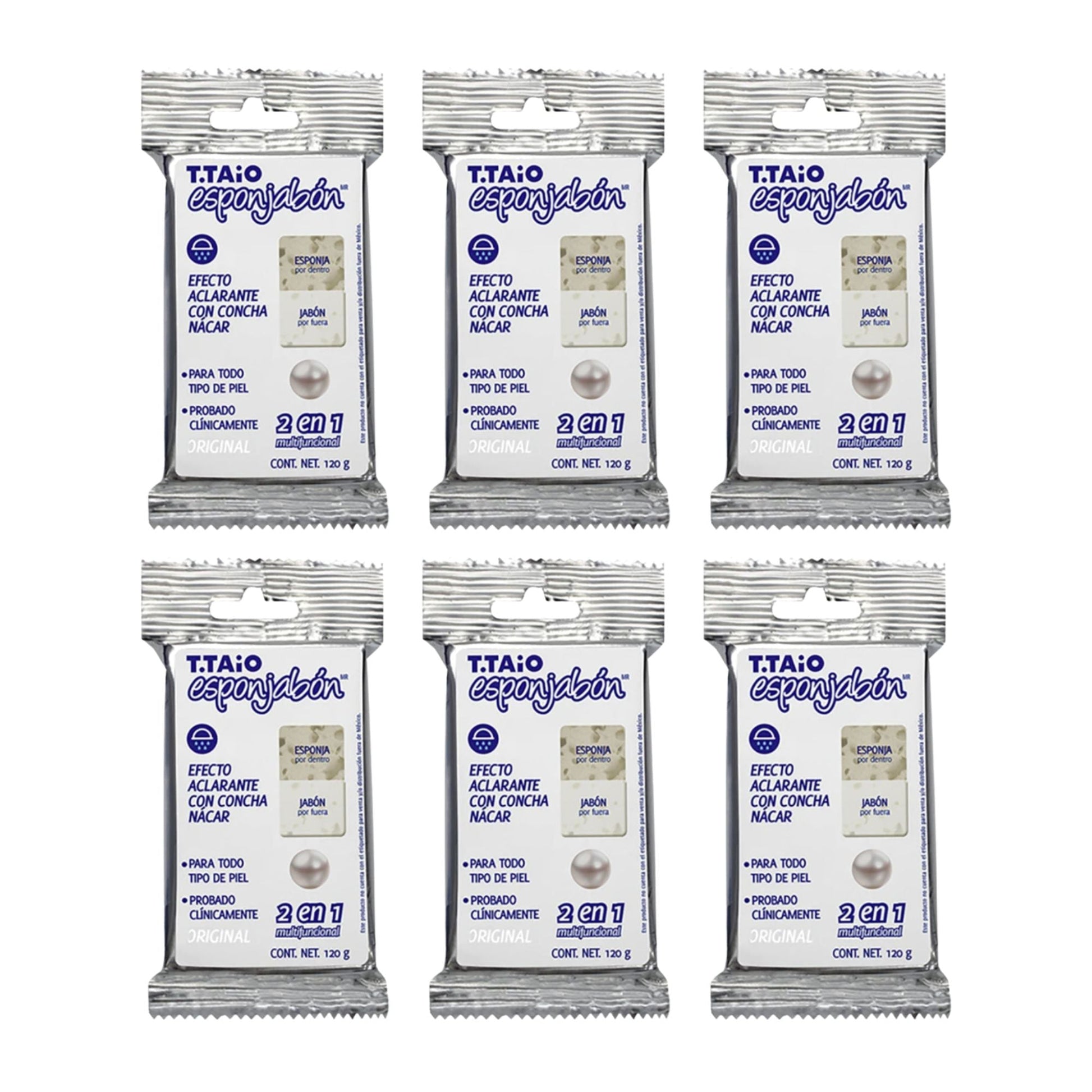 T.Taio Esponjabon Sponge Soap - Pearl - TRUECOLOR WHOLESALE