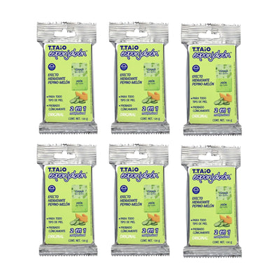 T.Taio Esponjabon Sponge Soap - PEPINO - MELON - TRUECOLOR WHOLESALE