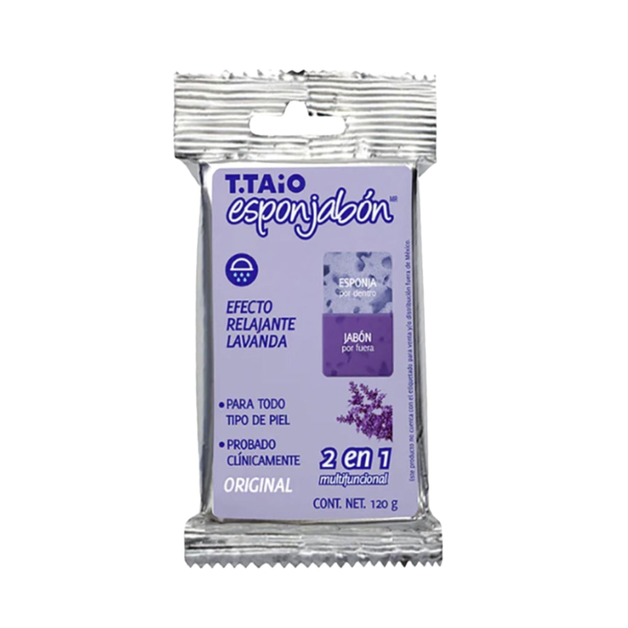 T.Taio Esponjabon Sponge Soap - LAVANDA - TRUECOLOR WHOLESALE