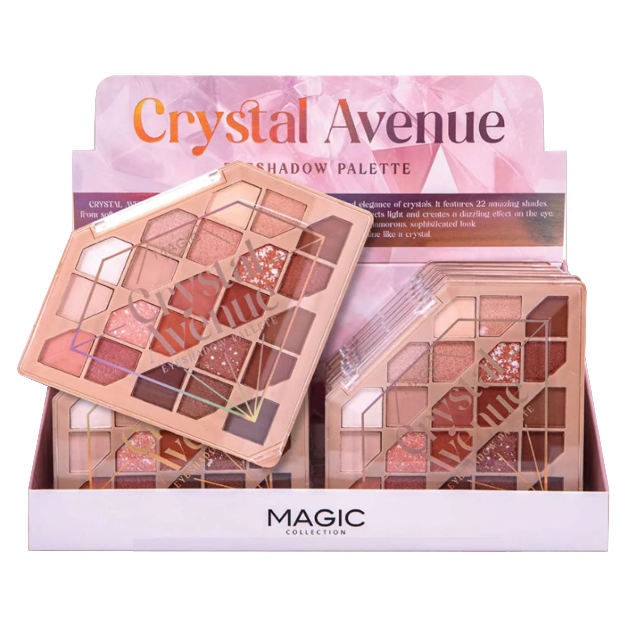 Magic - Crystal Avenue Eyeshadow Palette - TRUECOLOR WHOLESALE