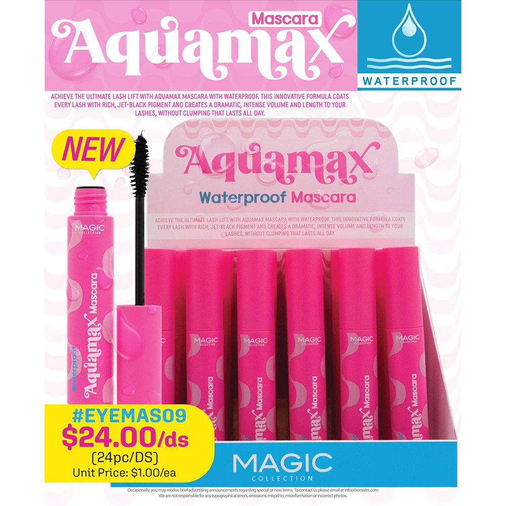 MAGIC - Aquamax Waterproof Mascara - TRUECOLOR WHOLESALE