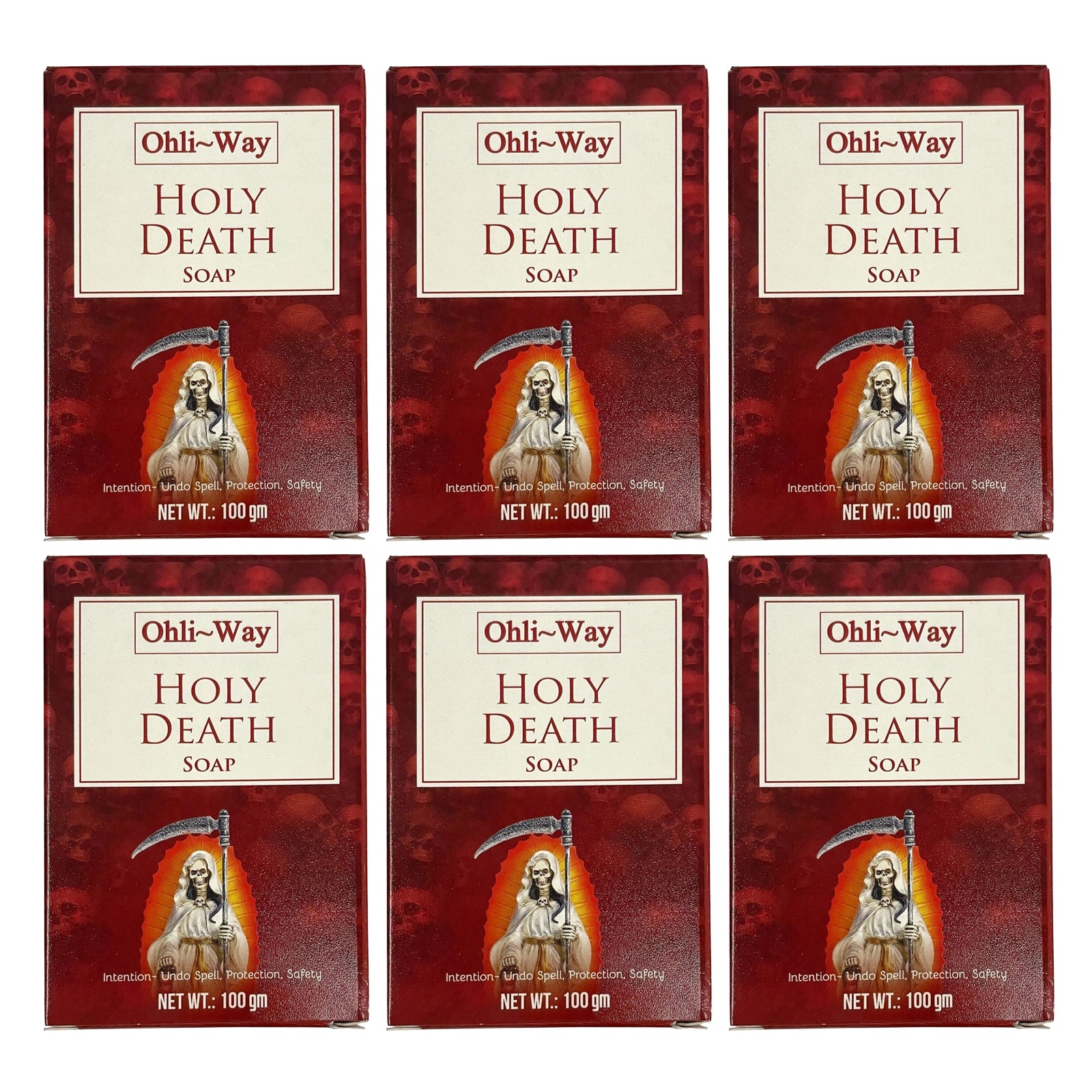 Ohli~Way Santa Muerte Soap – Protection, Safety & Spell Reversal