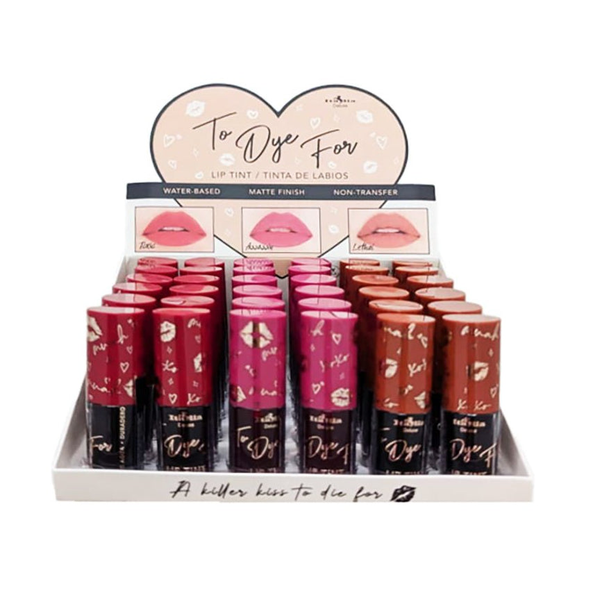 Italia Deluxe - To Dye For Lip Tint (NEW DISPLAY) - TRUECOLOR WHOLESALE