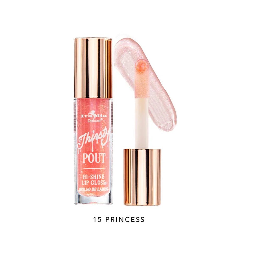 Italia Deluxe - Thirsty Pout Lip Gloss Set 4pcs - TRUECOLOR WHOLESALE