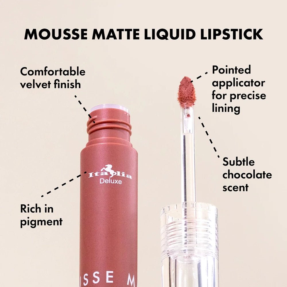 Italia Deluxe - Mousse Matte Liquid Lipstick - TRUECOLOR WHOLESALE