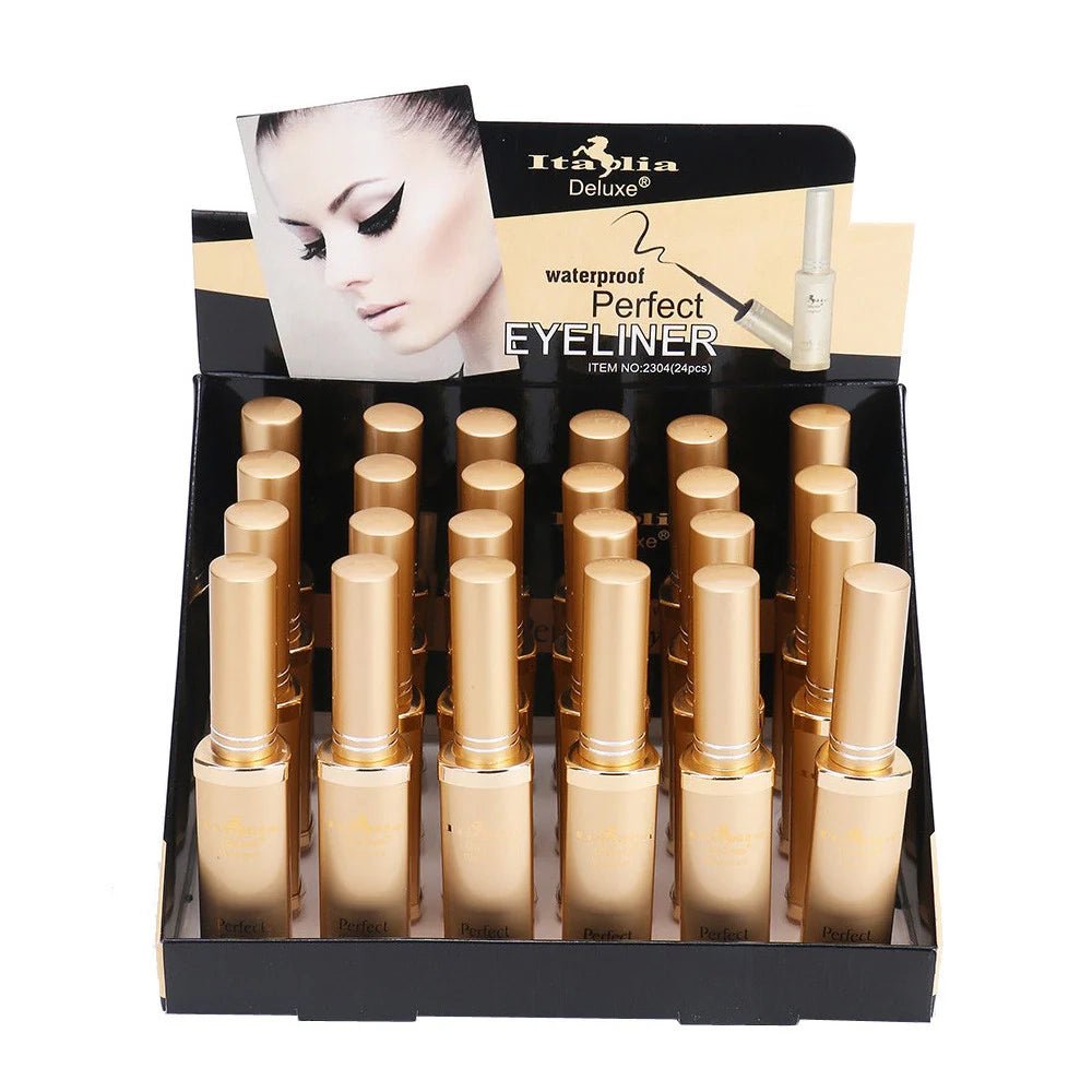 Italia Deluxe – Perfect Eyeliner Matte Black - TRUECOLOR WHOLESALE