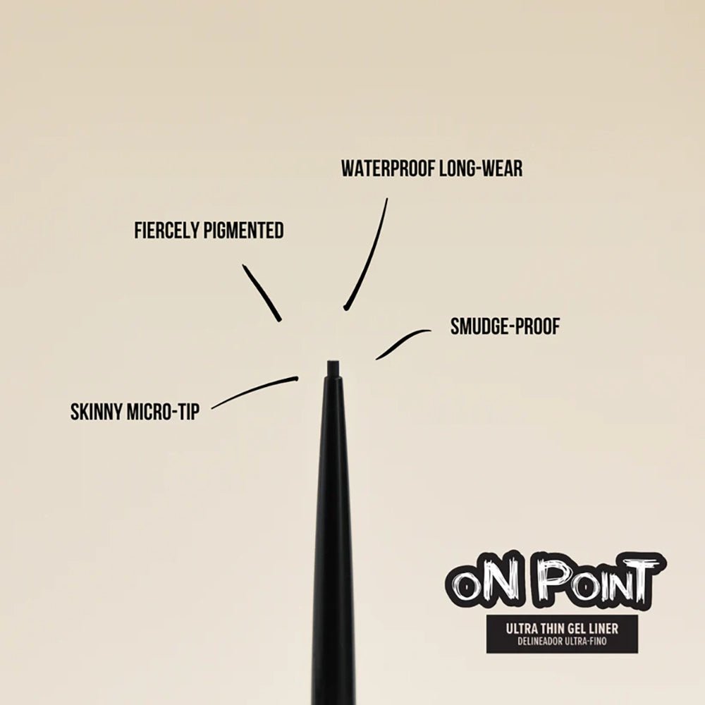 Italia Deluxe - On Point Ultra Thin Gel Liner Black - TRUECOLOR WHOLESALE