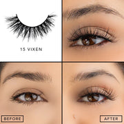 Italia - Lash Out 3D Mink Eyelashes 15 Vixen - TRUECOLOR WHOLESALE