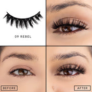 Italia - Lash Out 3D Mink Eyelashes 09 Rebel - TRUECOLOR WHOLESALE