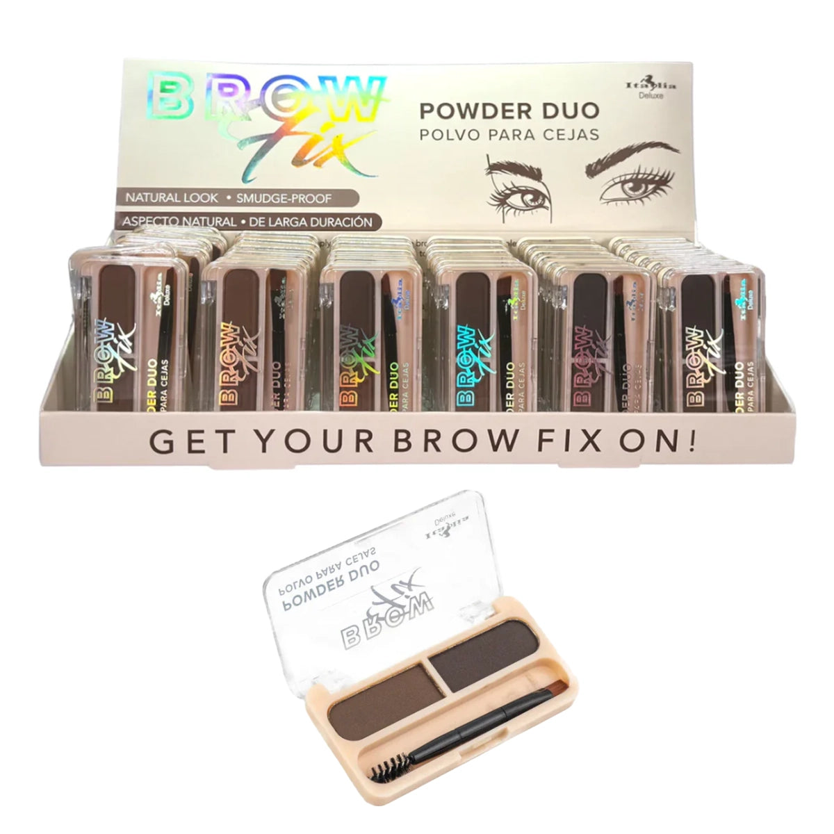 Italia Deluxe - Brow Fix Powder Duo