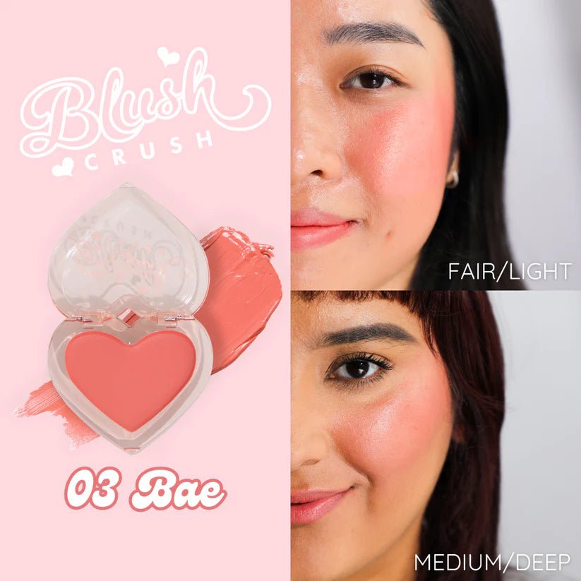 Italia Deluxe - Blush Crush Lip & Cheek Balm on - TRUECOLOR WHOLESALE