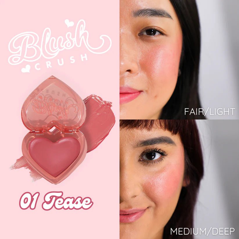 Italia Deluxe - Blush Crush Lip & Cheek Balm on - TRUECOLOR WHOLESALE