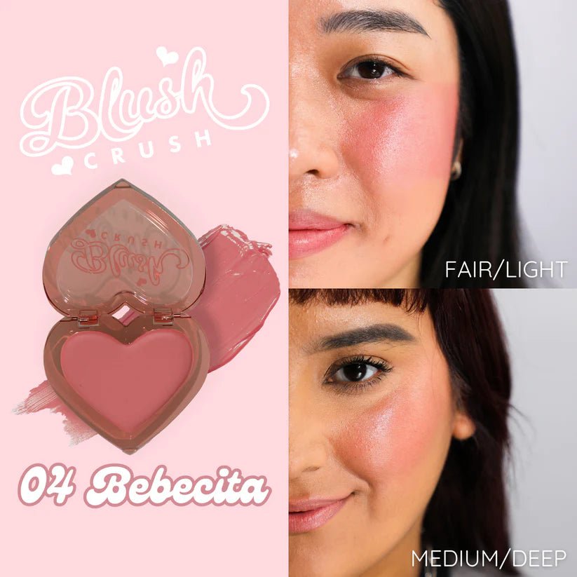 Italia Deluxe - Blush Crush Lip & Cheek Balm on - TRUECOLOR WHOLESALE
