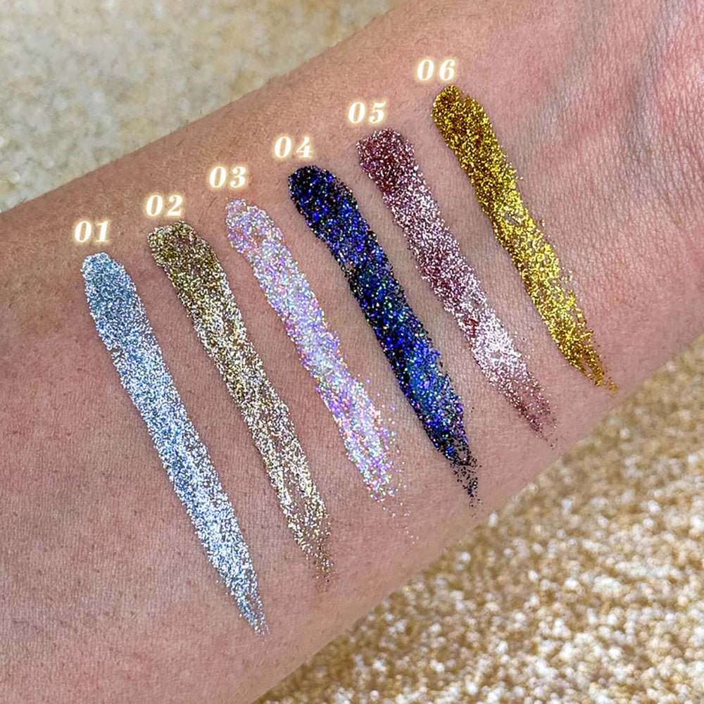 Italia Deluxe - Star Struck Liquid Glitter Eyeliner Assorted (GL261) - TRUECOLOR WHOLESALE