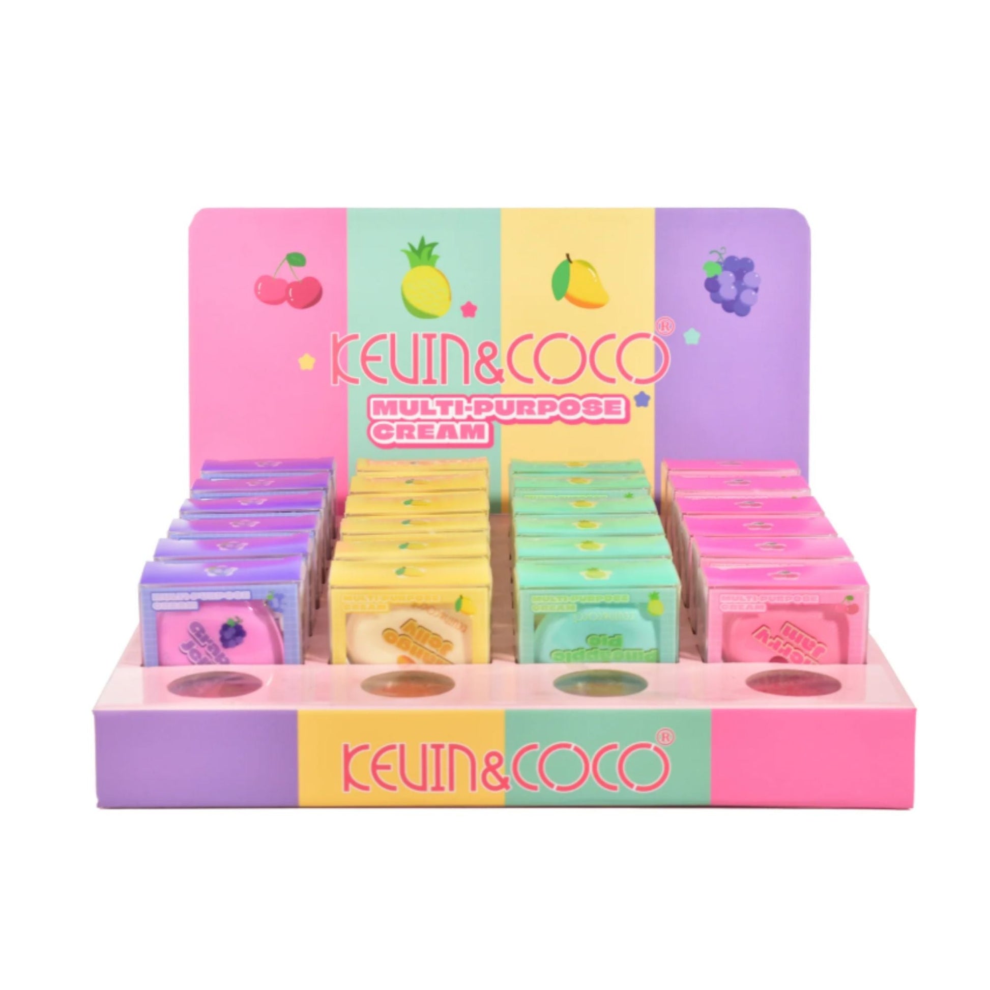 Kevin&Coco - Fruit Fiesta Creamy Blush & Lip Tint Balm - TRUECOLOR WHOLESALE
