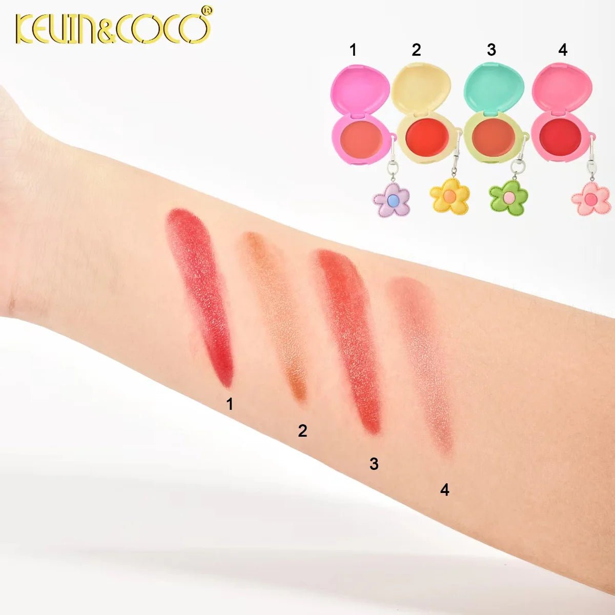 Kevin&Coco - Fruit Fiesta Creamy Blush & Lip Tint Balm - TRUECOLOR WHOLESALE
