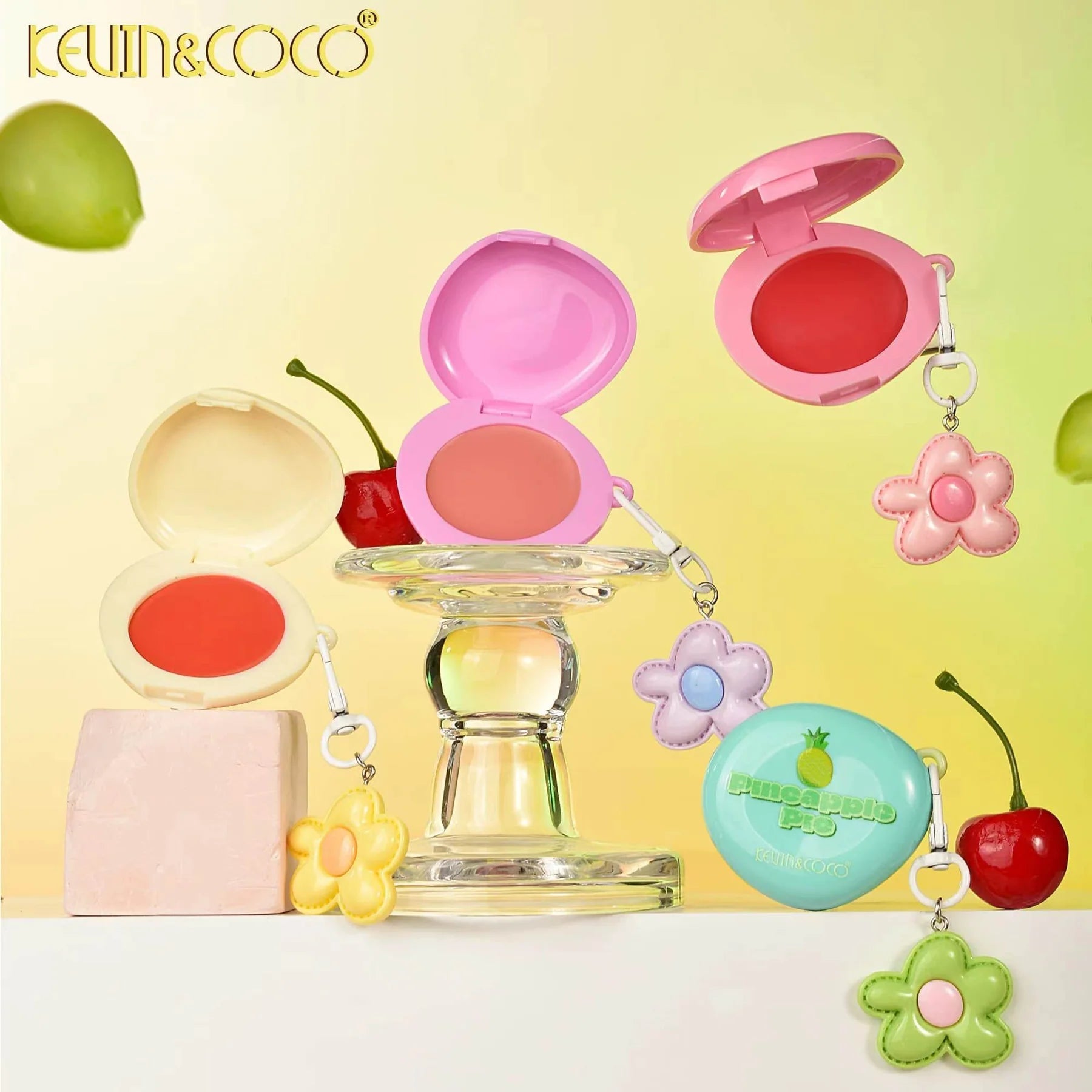 Kevin&Coco - Fruit Fiesta Creamy Blush & Lip Tint Balm - TRUECOLOR WHOLESALE