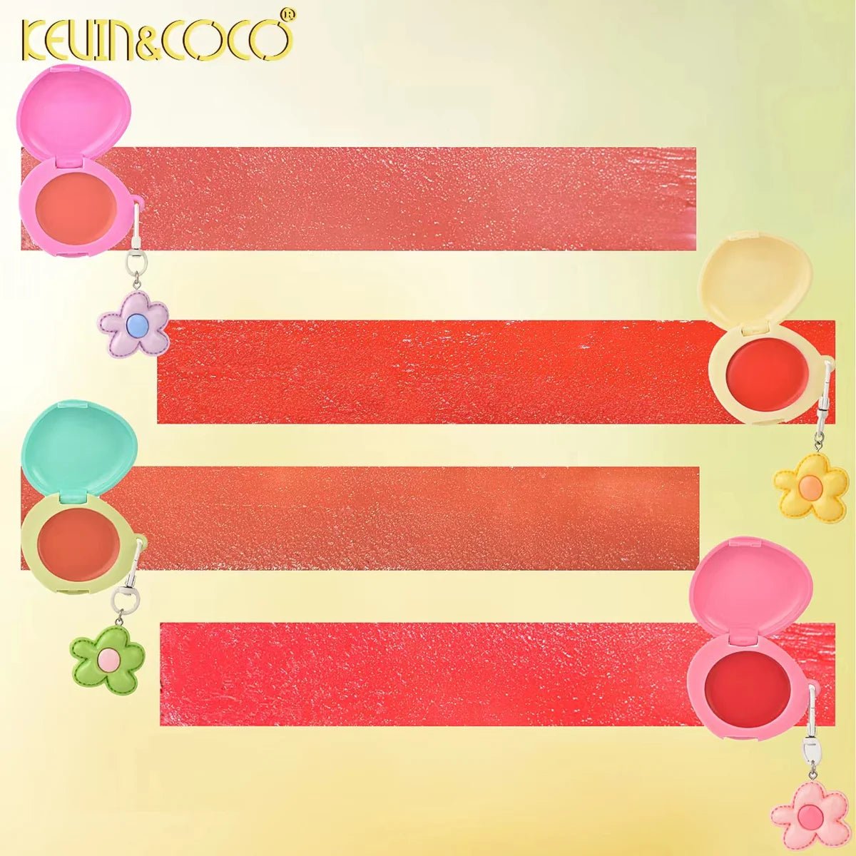 Kevin&Coco - Fruit Fiesta Creamy Blush & Lip Tint Balm - TRUECOLOR WHOLESALE
