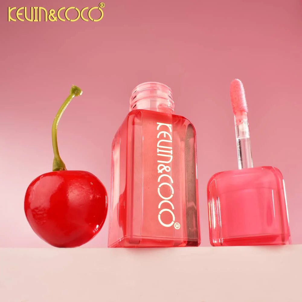 Kevin&Coco - Cherry Lip Glaze Tinted Lip Gloss - TRUECOLOR WHOLESALE