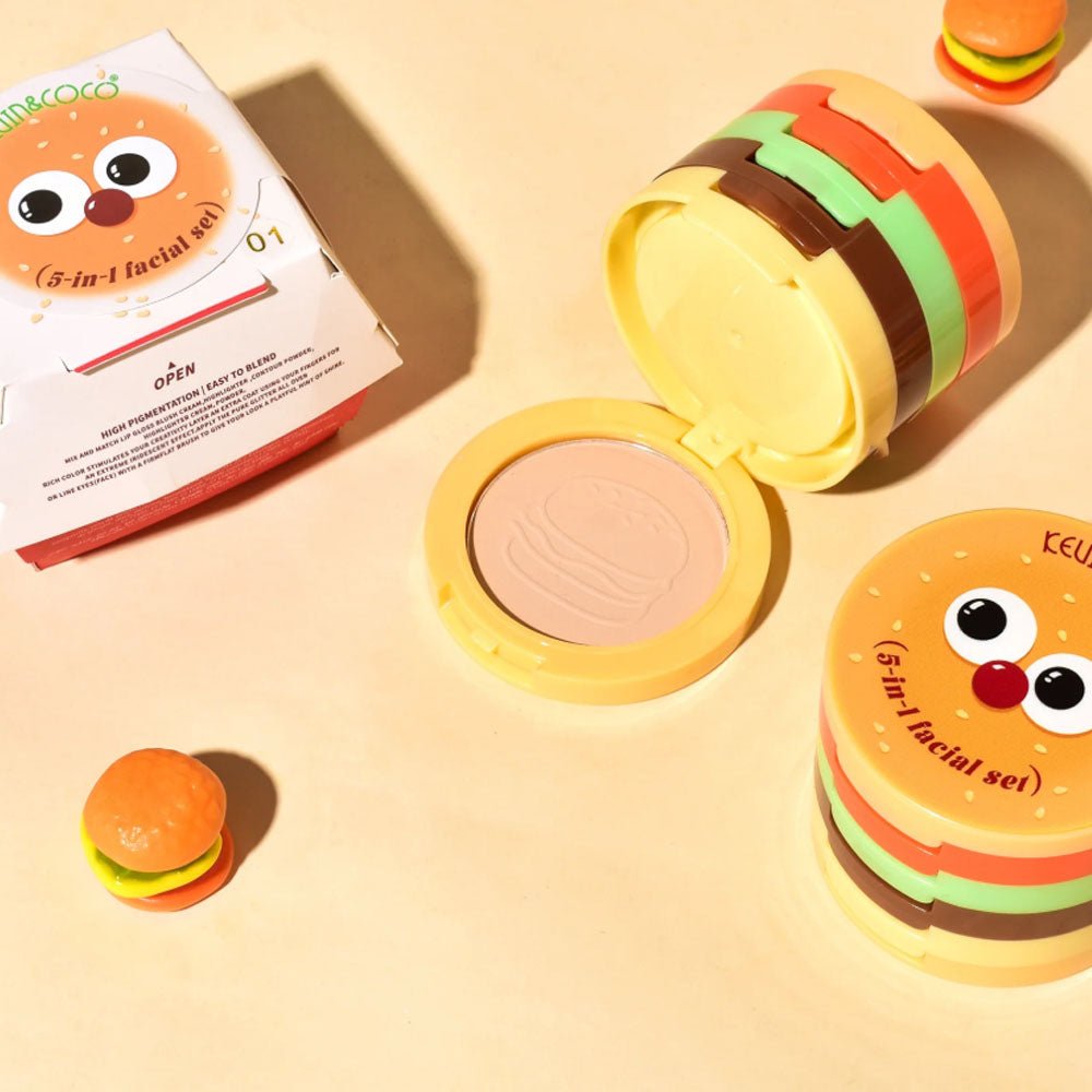 Kevin&Coco - Burgerlicious Cheek Stack Face Pallette - TRUECOLOR WHOLESALE