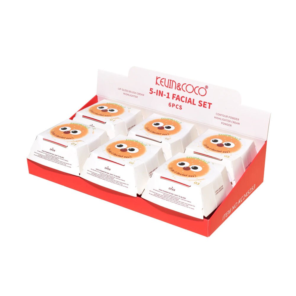 Kevin&Coco - Burgerlicious Cheek Stack Face Pallette - TRUECOLOR WHOLESALE