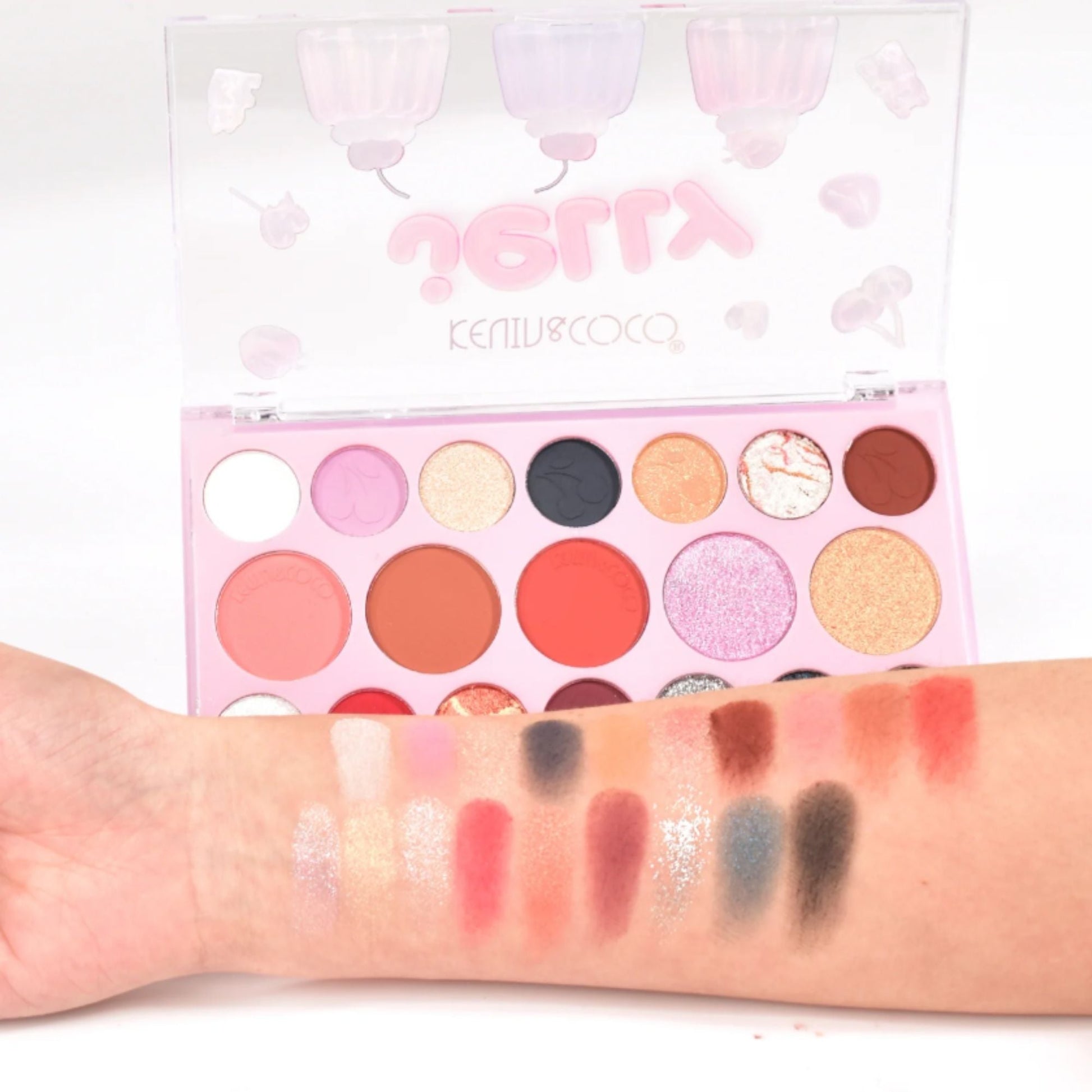 Kevin&Coco - Juicy Jelly 19 - Color Eyeshadow Palette - Purple - TRUECOLOR WHOLESALE