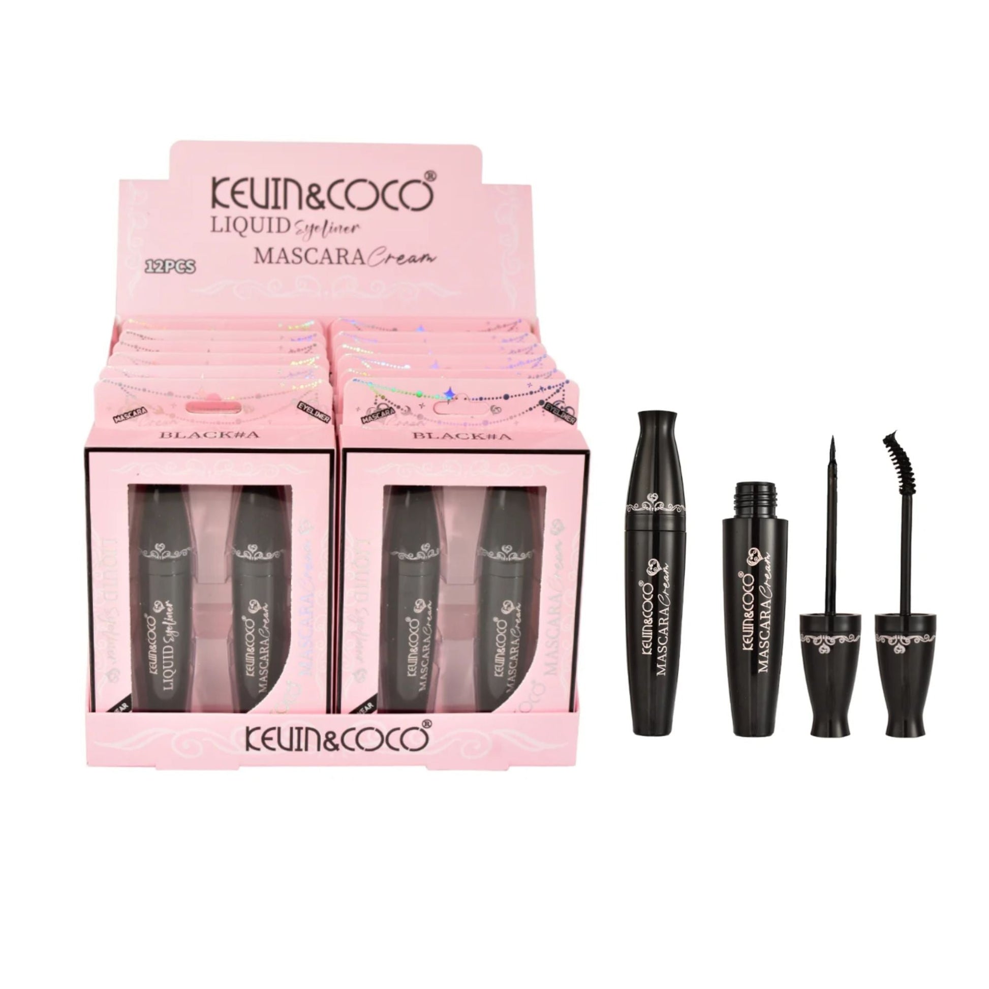 Kevin&Coco - Dream Ballet Mascara & Eyeliner Set (Black) - TRUECOLOR WHOLESALE
