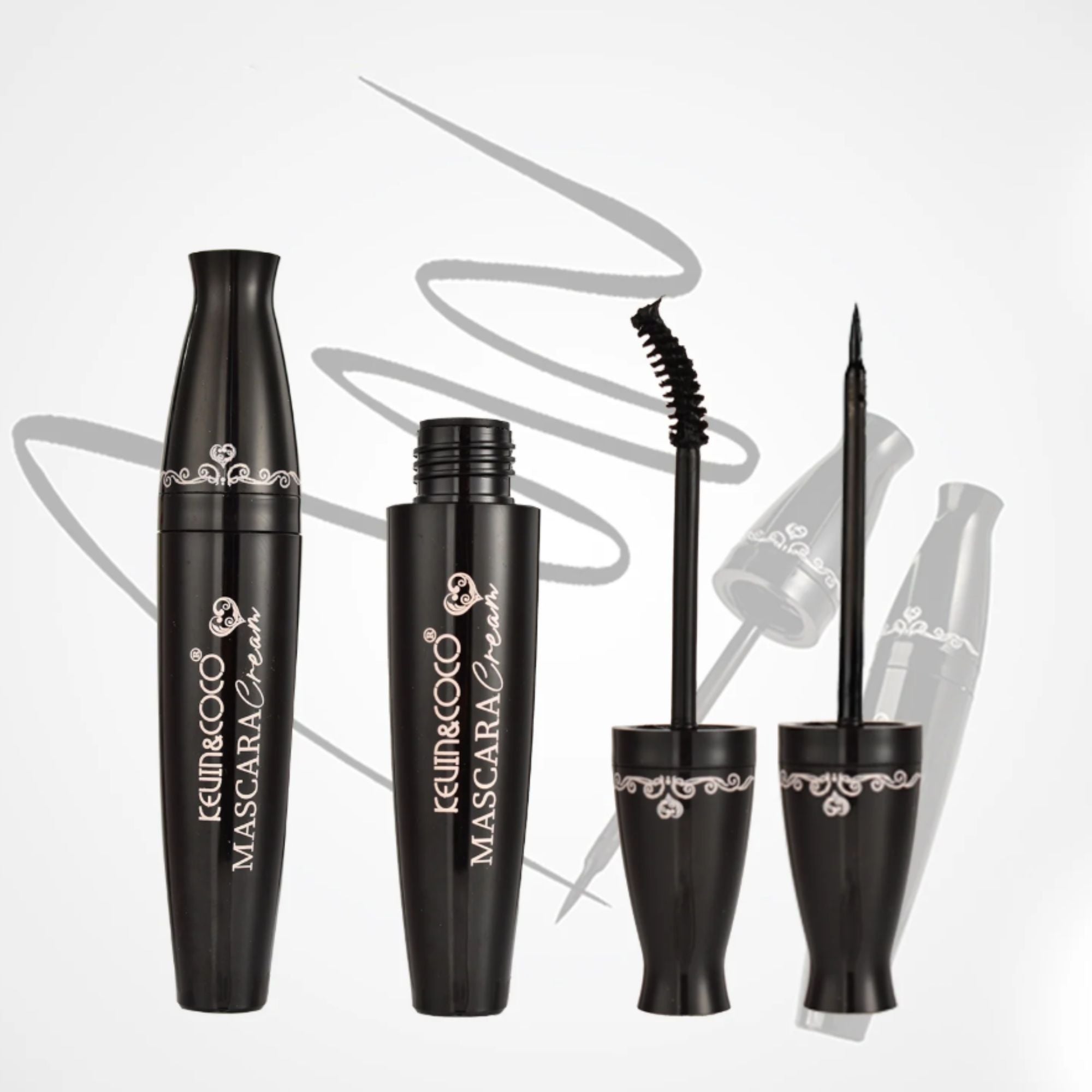 Kevin&Coco - Dream Ballet Mascara & Eyeliner Set (Black) - TRUECOLOR WHOLESALE