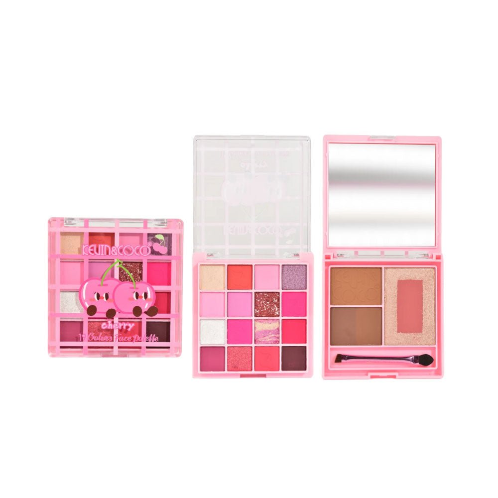 Kevin&Coco - 19 - Color Fruit Paradise Cherry Eye/Face Palette - TRUECOLOR WHOLESALE