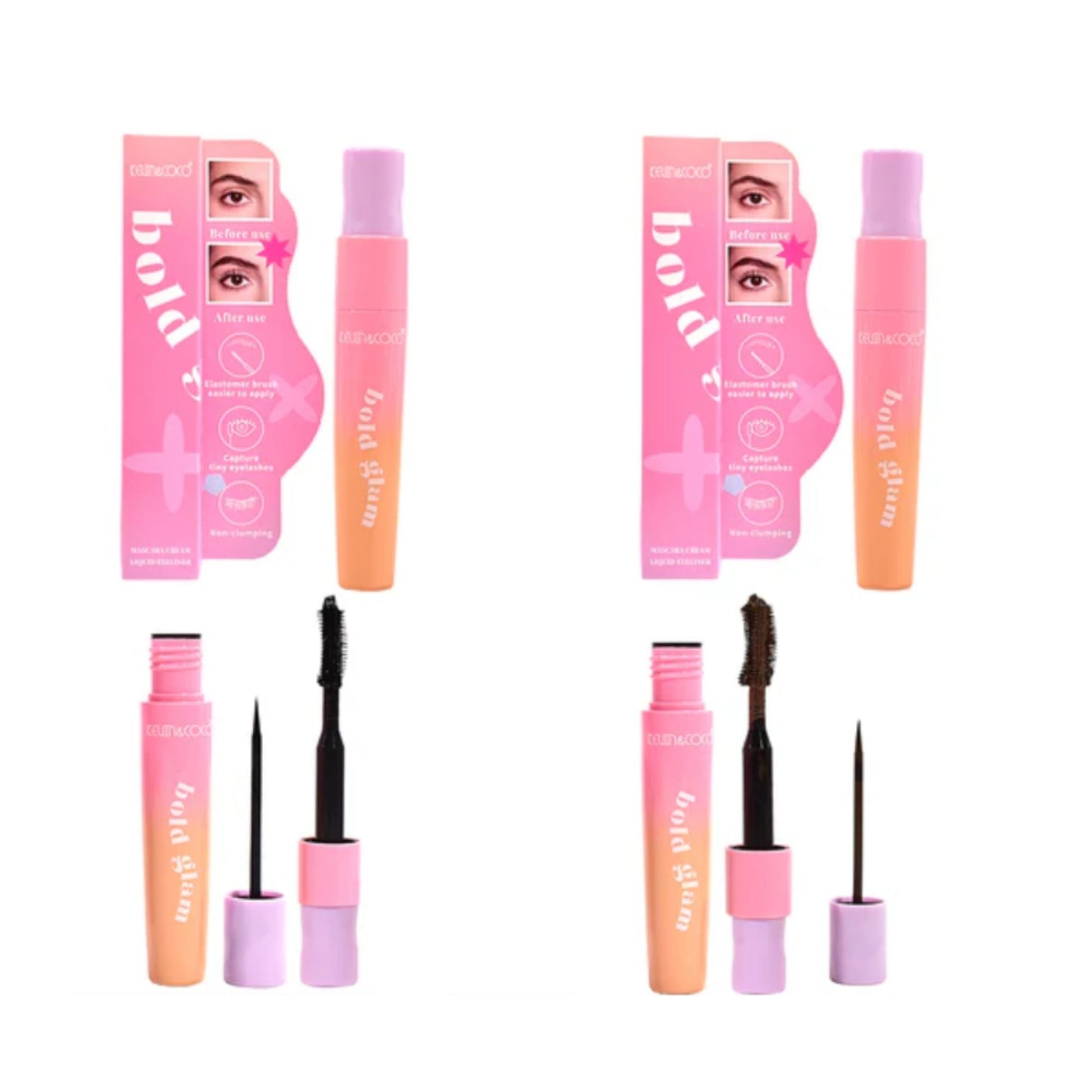 Kevin&Coco - Mascara + Eye Liner Black & Brown - TRUECOLOR WHOLESALE