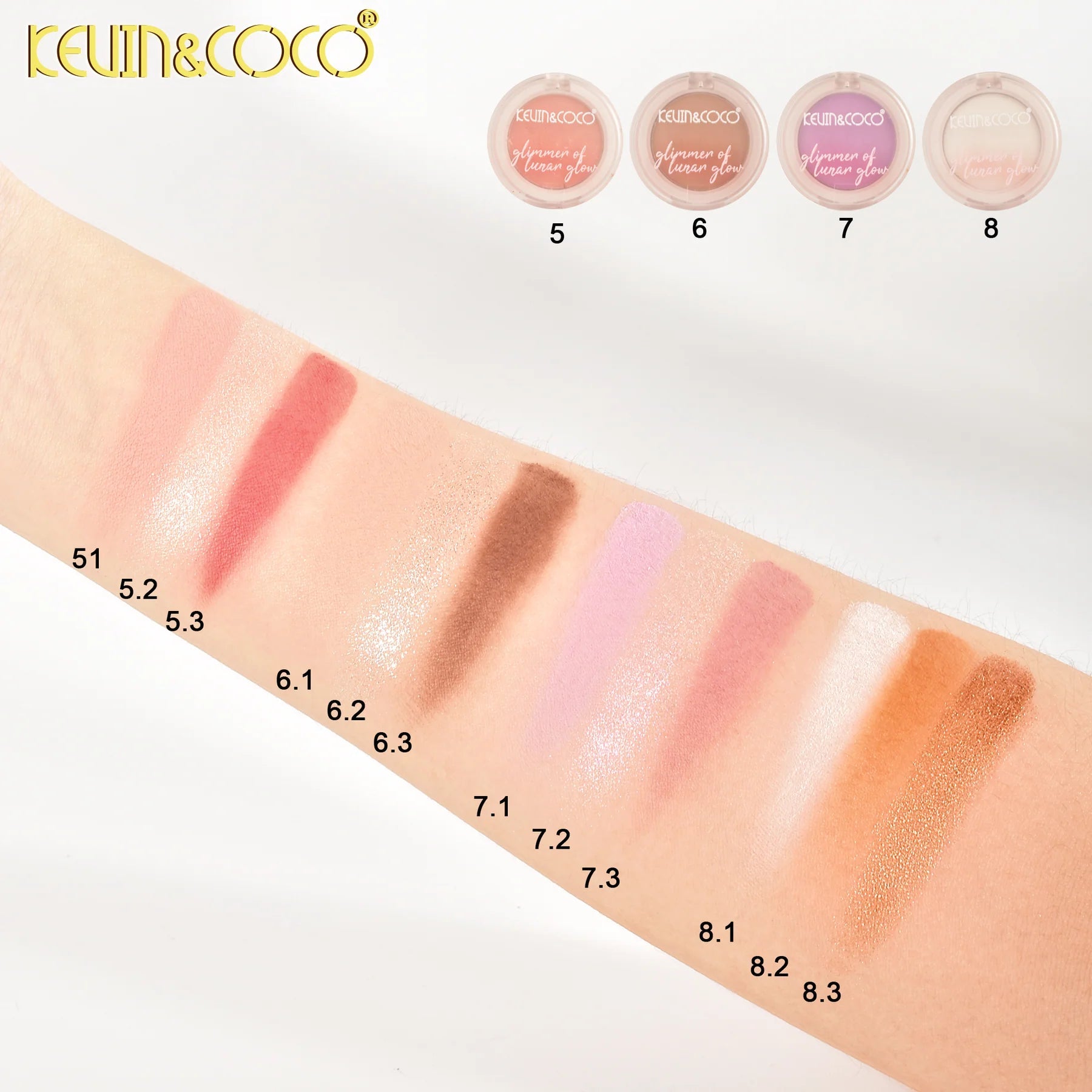 Kevin&Coco - Crème Verse 3 Layers Eyeshadow - TRUECOLOR WHOLESALE