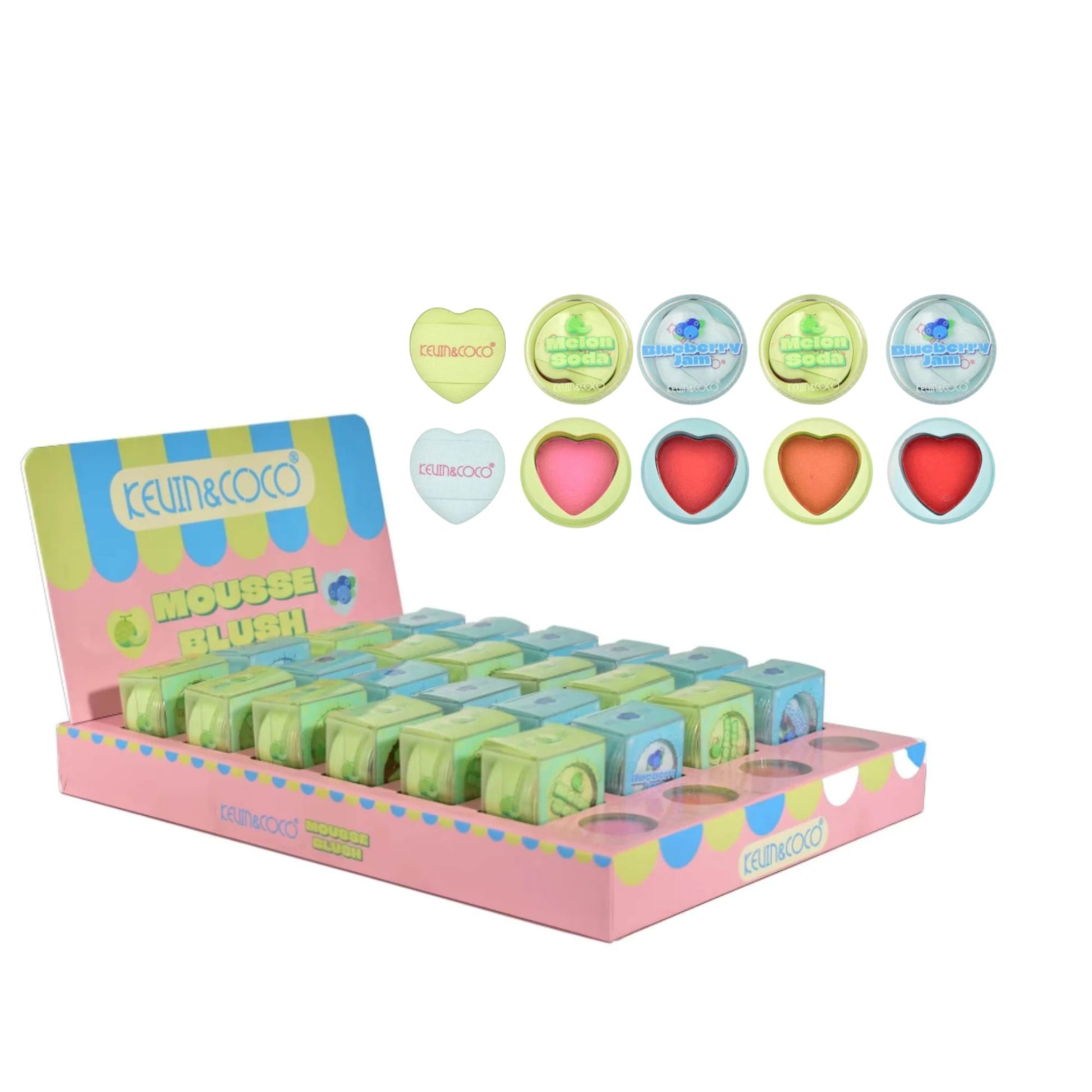 Kevin&Coco - Mouse Blush Cream Fruit Fiesta Blush - TRUECOLOR WHOLESALE