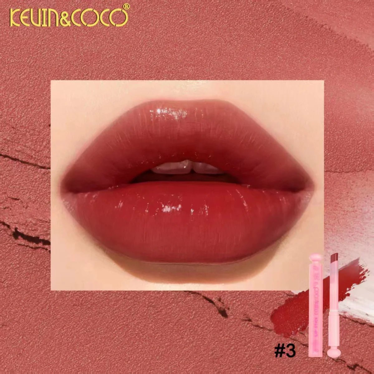 Kevin&Coco - 3PC Moisture Bloom Lipstick - TRUECOLOR WHOLESALE