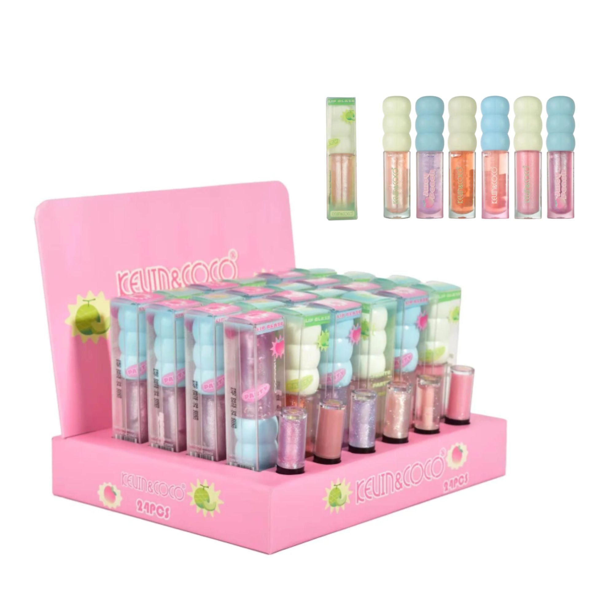 Kevin&Coco - Fruit Fiesta Lip Gloss - TRUECOLOR WHOLESALE