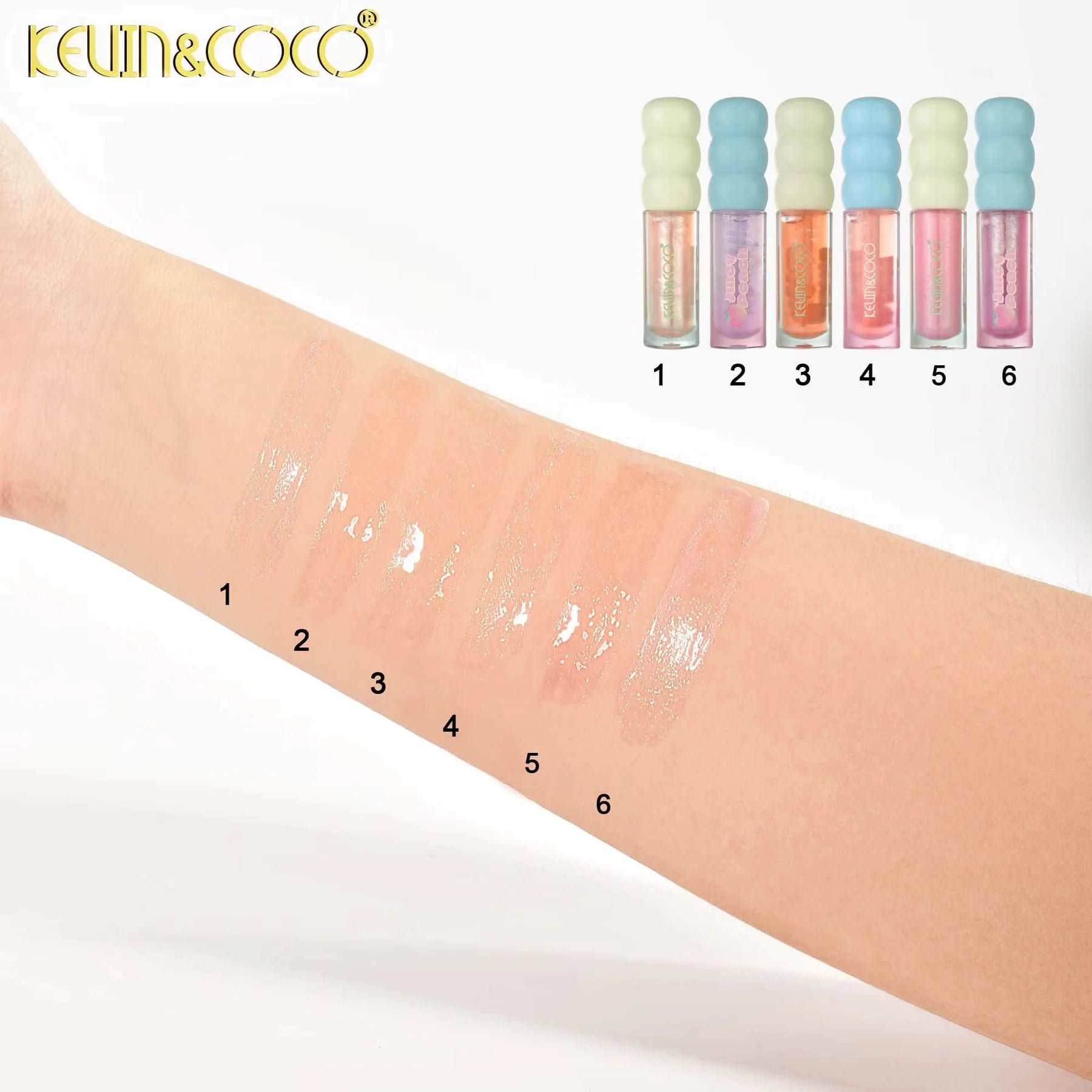 Kevin&Coco - Fruit Fiesta Lip Gloss - TRUECOLOR WHOLESALE
