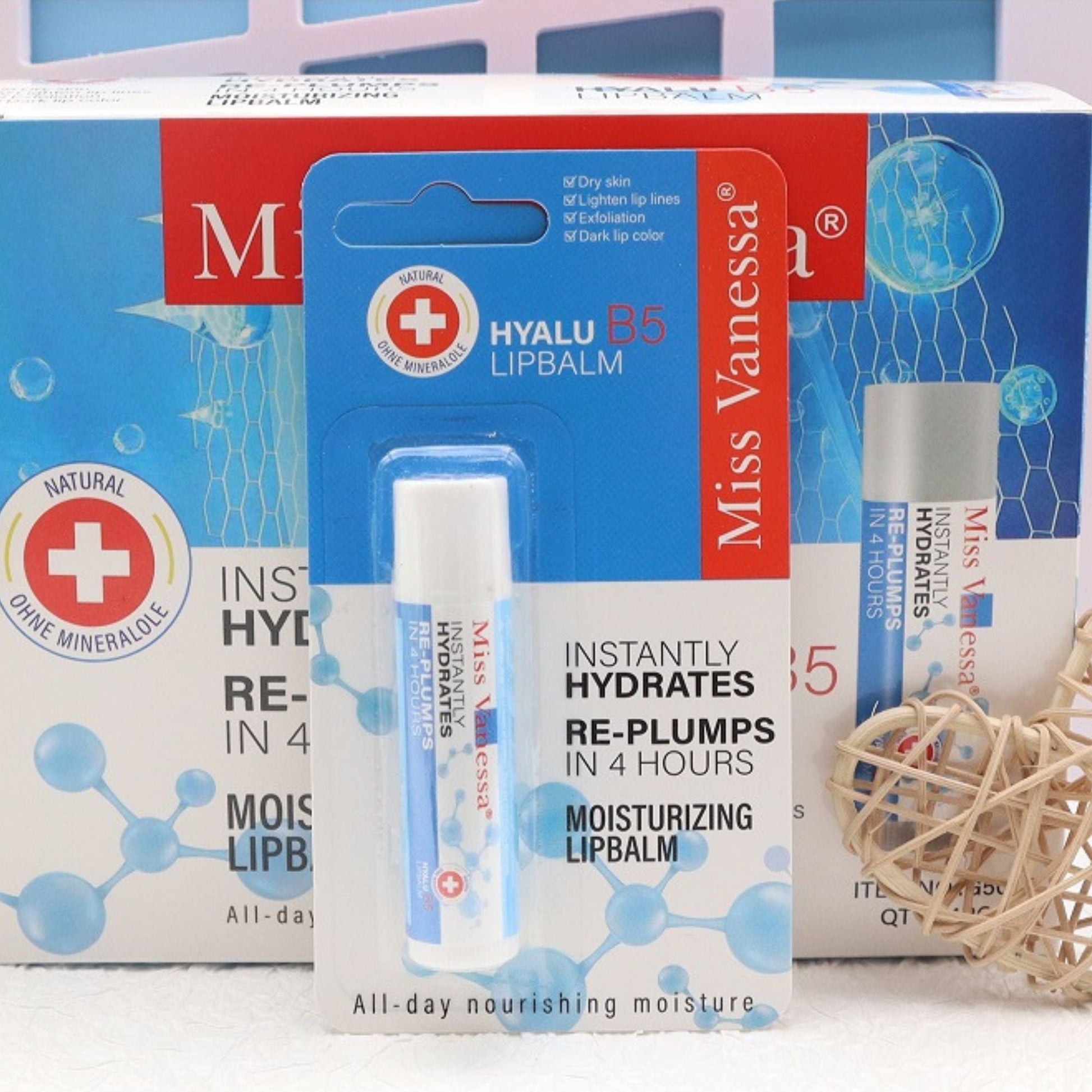 Miss Vanessa Moisturising Lip Balm (G5043) W - B - 01 - TRUECOLOR WHOLESALE