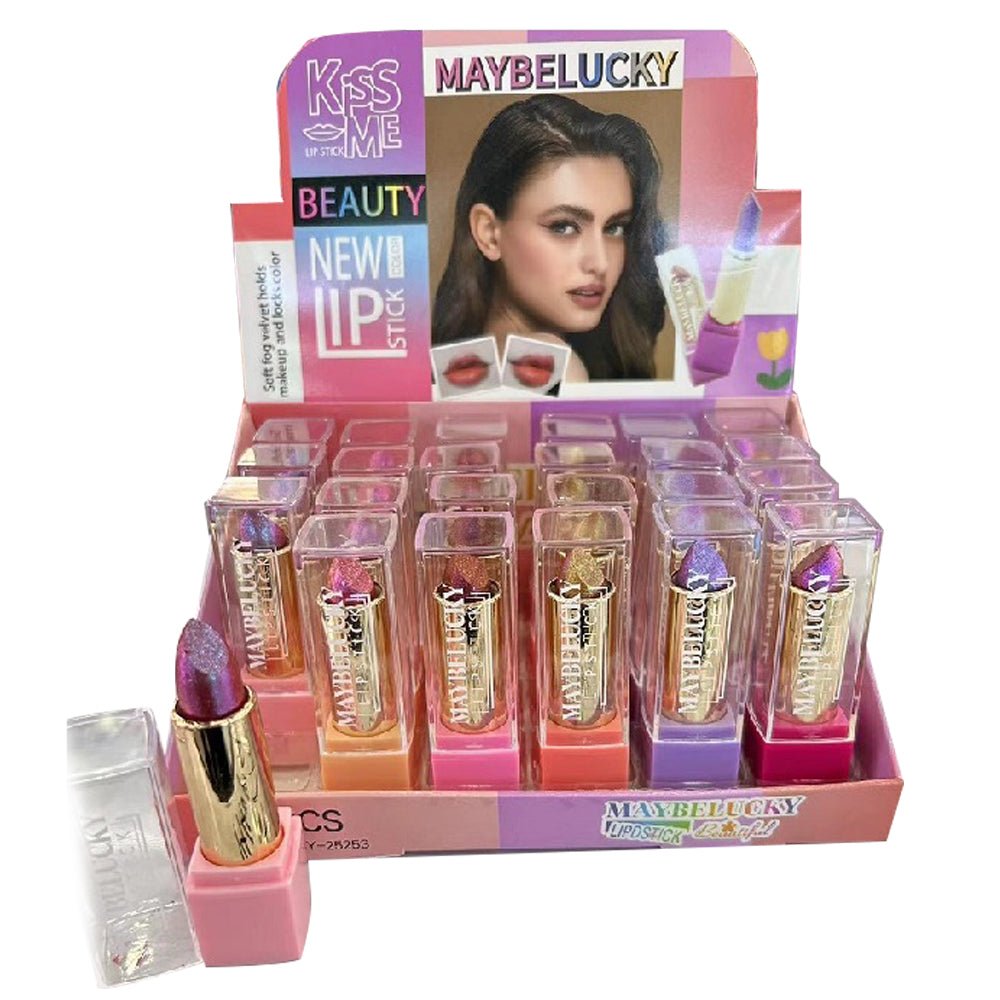 Maybelucky Kiss Me Lipstick (CY - 25253) W - A - 03 - TRUECOLOR WHOLESALE