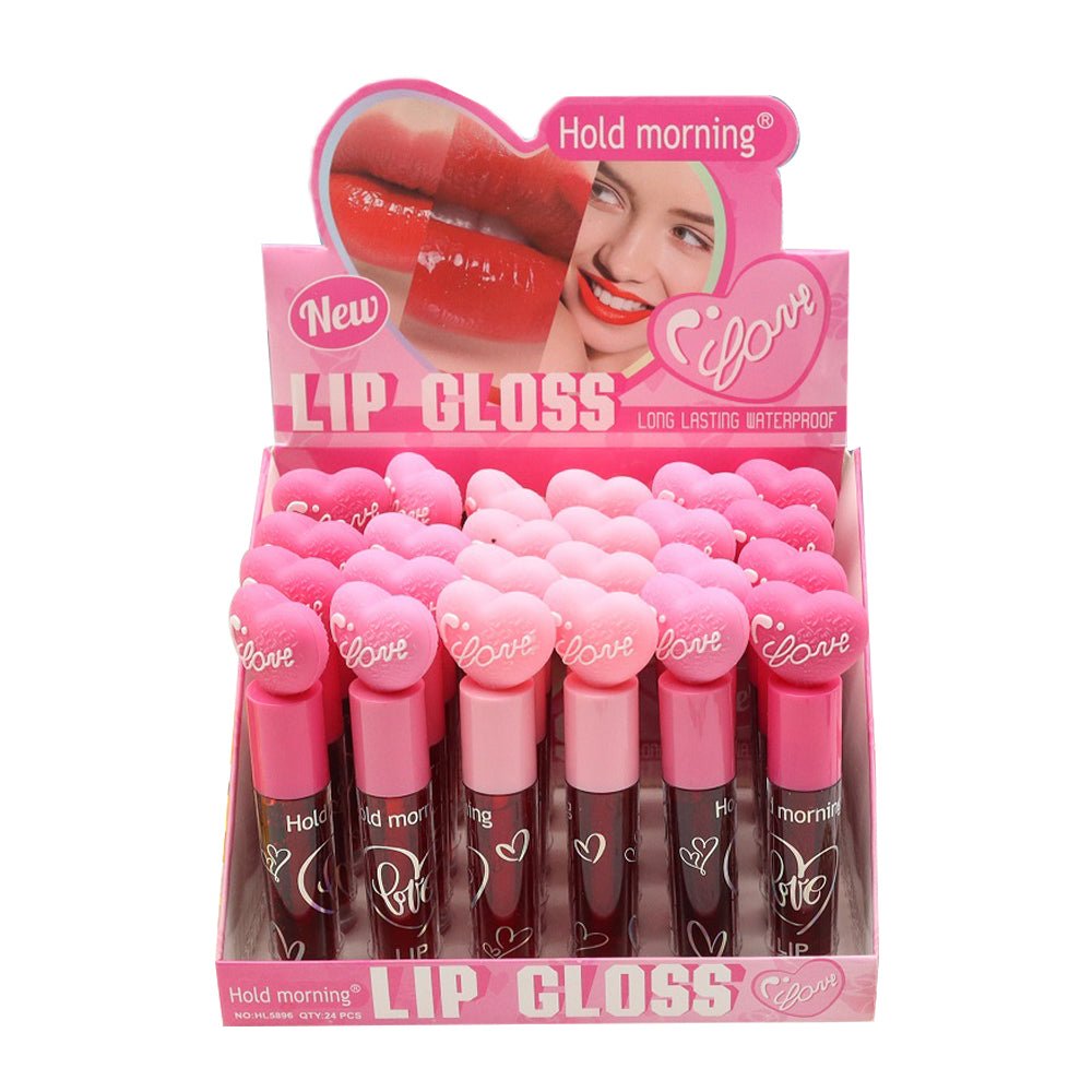 Hold Morning Love Heart Lip Gloss (HL5896) W - A - 01 - TRUECOLOR WHOLESALE
