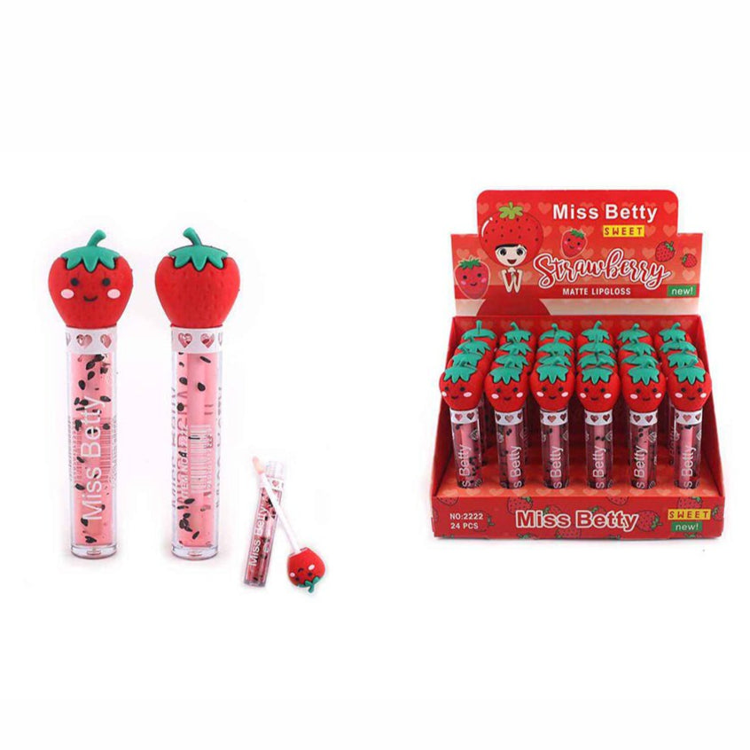 Strawberry Matte Lip Gloss (2222) W - A - 02 - TRUECOLOR WHOLESALE