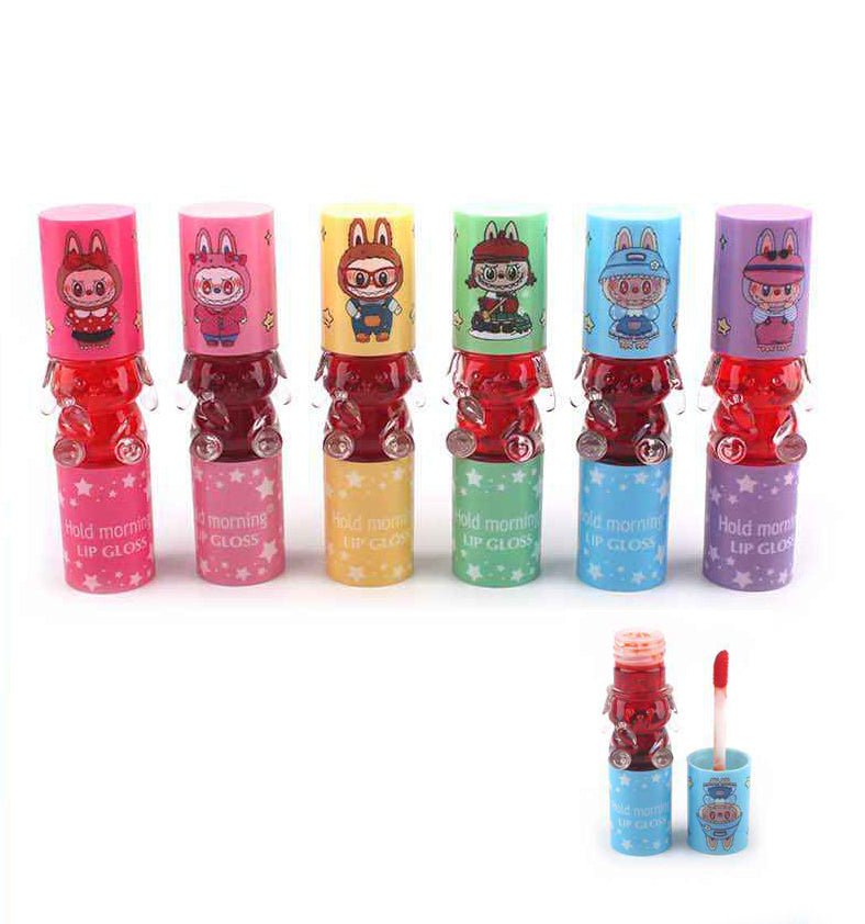 Pink Monster Cute Lip Gloss (HL6056) W - B - 04 - TRUECOLOR WHOLESALE