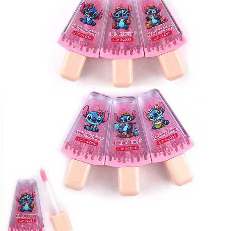 Hold Morning Cute Stitch Ice Cream Lip Gloss (HL6150) W - C - 01 - TRUECOLOR WHOLESALE