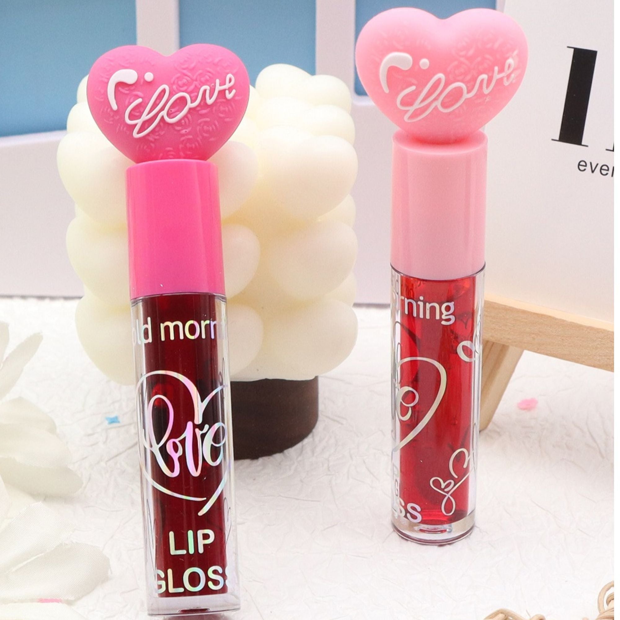 Hold Morning Love Heart Lip Gloss (HL5896) W - A - 01 - TRUECOLOR WHOLESALE